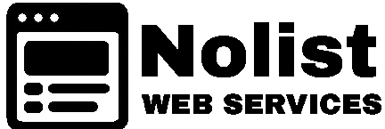 Nolist logója ami weboldalkészítéssel foglalkozik